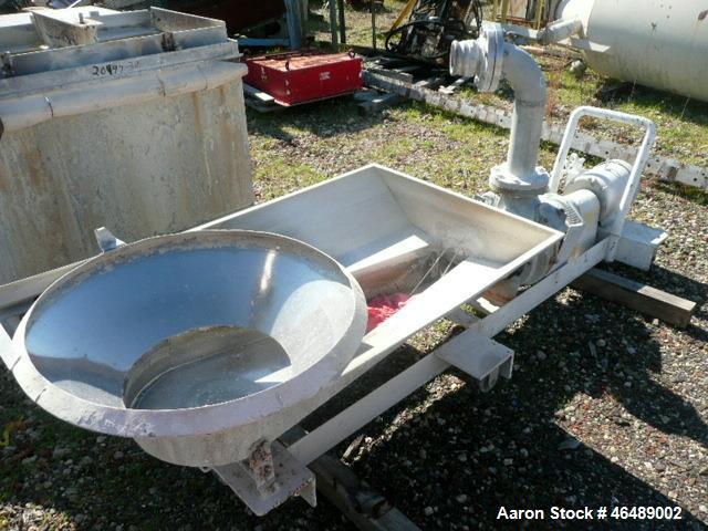 Used Beringer Water Ring Pelletizing System. Consisting of: (1) Model WRP36 pelletizing head with 7.5hp AC motor with inverter, (1) stainless steel water slide, (1) Gala Model 152VDW spin dryer with ...