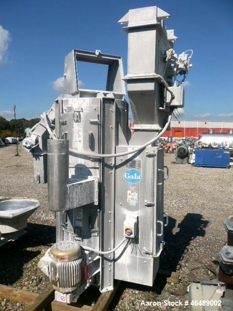 Used Beringer Water Ring Pelletizing System. Consisting of: (1) Model WRP36 pelletizing head with 7.5hp AC motor with inverter, (1) stainless steel water slide, (1) Gala Model 152VDW spin dryer with ...
