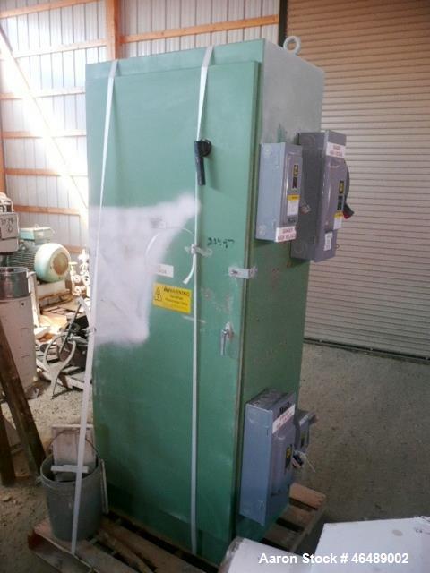 Used Beringer Water Ring Pelletizing System. Consisting of: (1) Model WRP36 pelletizing head with 7.5hp AC motor with inverter, (1) stainless steel water slide, (1) Gala Model 152VDW spin dryer with ...