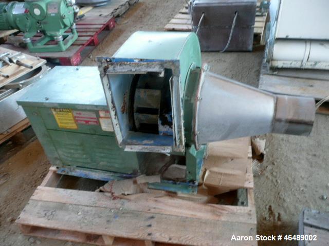 Used Beringer Water Ring Pelletizing System. Consisting of: (1) Model WRP36 pelletizing head with 7.5hp AC motor with inverter, (1) stainless steel water slide, (1) Gala Model 152VDW spin dryer with ...