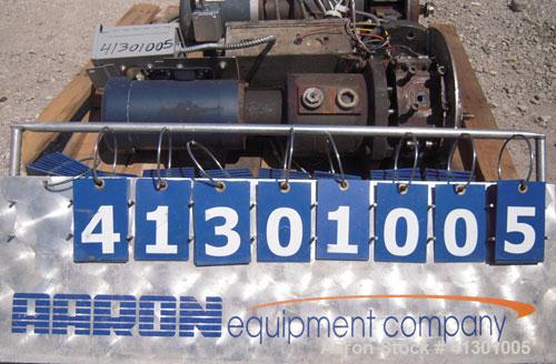 Used Beringer Underwater Pelletizing Head. No blades. Driven by a 2 hp, 3/60/208-230/460 volt, 1740 rpm motor.