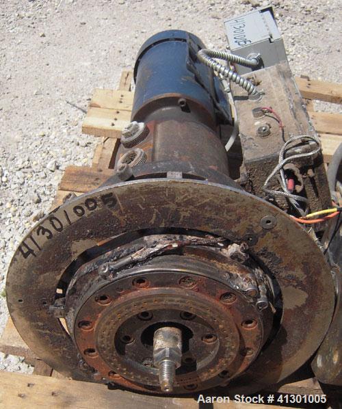 Used Beringer Underwater Pelletizing Head. No blades. Driven by a 2 hp, 3/60/208-230/460 volt, 1740 rpm motor.