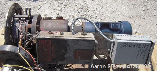 Used Beringer Underwater Pelletizing Head. No blades. Driven by a 2 hp, 3/60/208-230/460 volt, 1740 rpm motor.