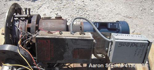 Used- Beringer Underwater Pelletizing Head. No blades. Driven by a 2 hp, 3/60/208-230/460 volt, 1740 rpm motor.