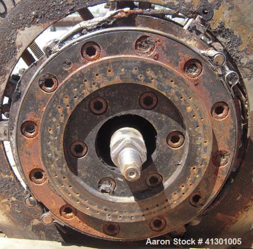Used Beringer Underwater Pelletizing Head. No blades. Driven by a 2 hp, 3/60/208-230/460 volt, 1740 rpm motor.