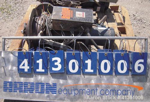 Used Beringer Underwater Pelletizing Head.  Driven by a 1 1/2 hp, 3/60/208-230/460 volt, 1735 rpm motor.
