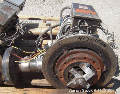 Used Beringer Underwater Pelletizing Head.  Driven by a 1 1/2 hp, 3/60/208-230/460 volt, 1735 rpm motor.