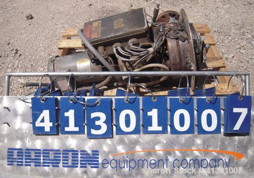 Used Beringer Underwater Pelletizing Head.Driven by a 3 hp, 3/60/230/460 volt, 3450 rpm motor.
