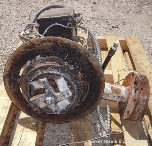 Used Beringer Underwater Pelletizing Head.Driven by a 3 hp, 3/60/230/460 volt, 3450 rpm motor.