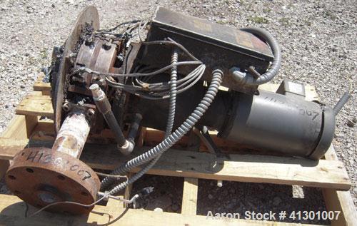 Used Beringer Underwater Pelletizing Head.Driven by a 3 hp, 3/60/230/460 volt, 3450 rpm motor.