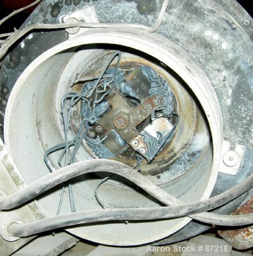 USED: Beringer water ring pelletizer cutting head. Requires motor.