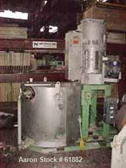 Used- Berstorff Water Ring Cutting Head, Model WRG-30