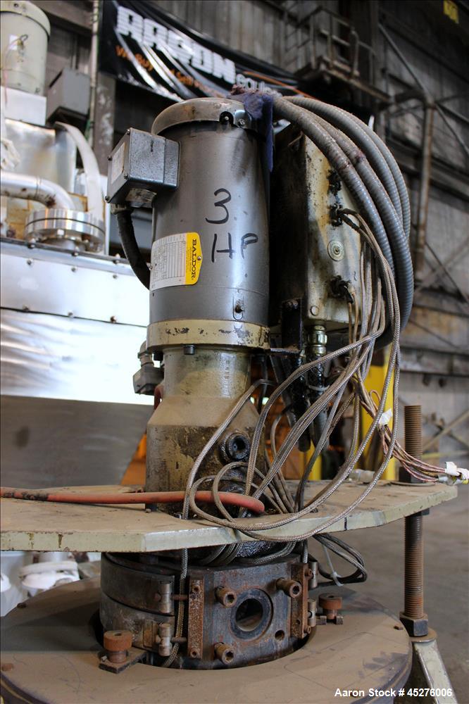 Used Dynisco Underwater Pelletizing System, Model WRP 35S W/TD15.