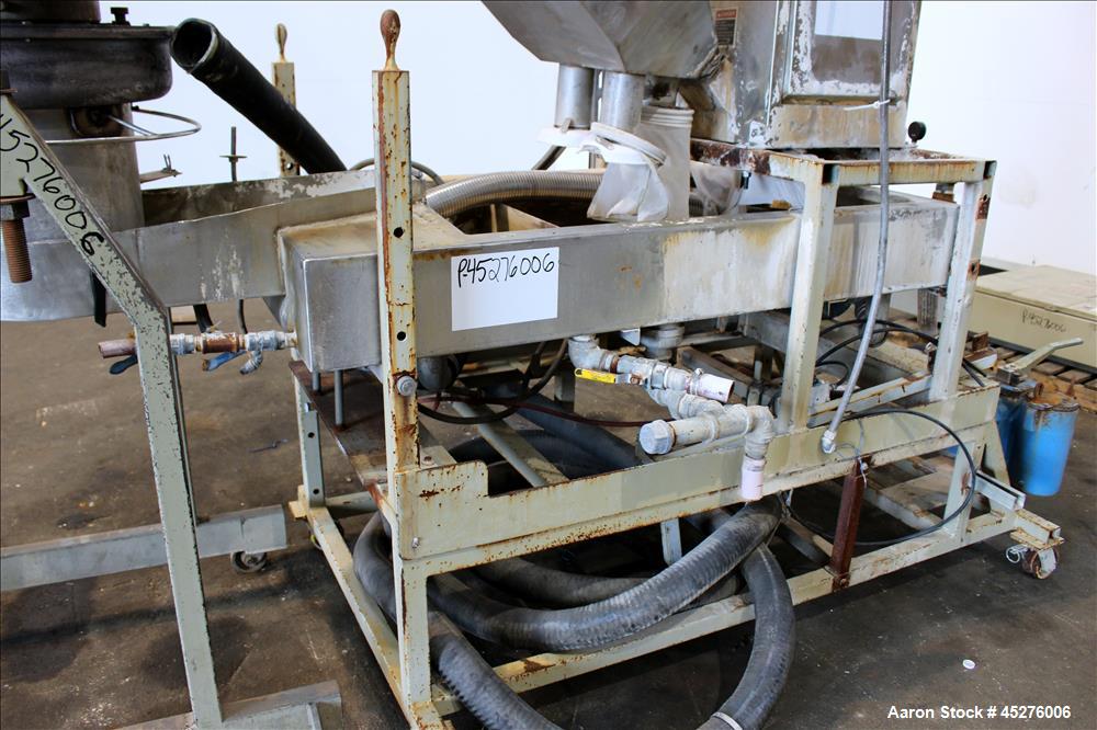 Used- Dynisco Underwater Pelletizing System, Model WRP 35S W/TD15.