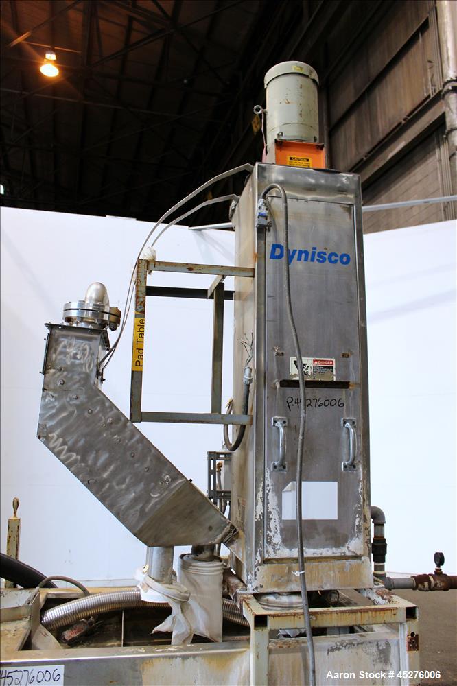 Used Dynisco Underwater Pelletizing System, Model WRP 35S W/TD15.