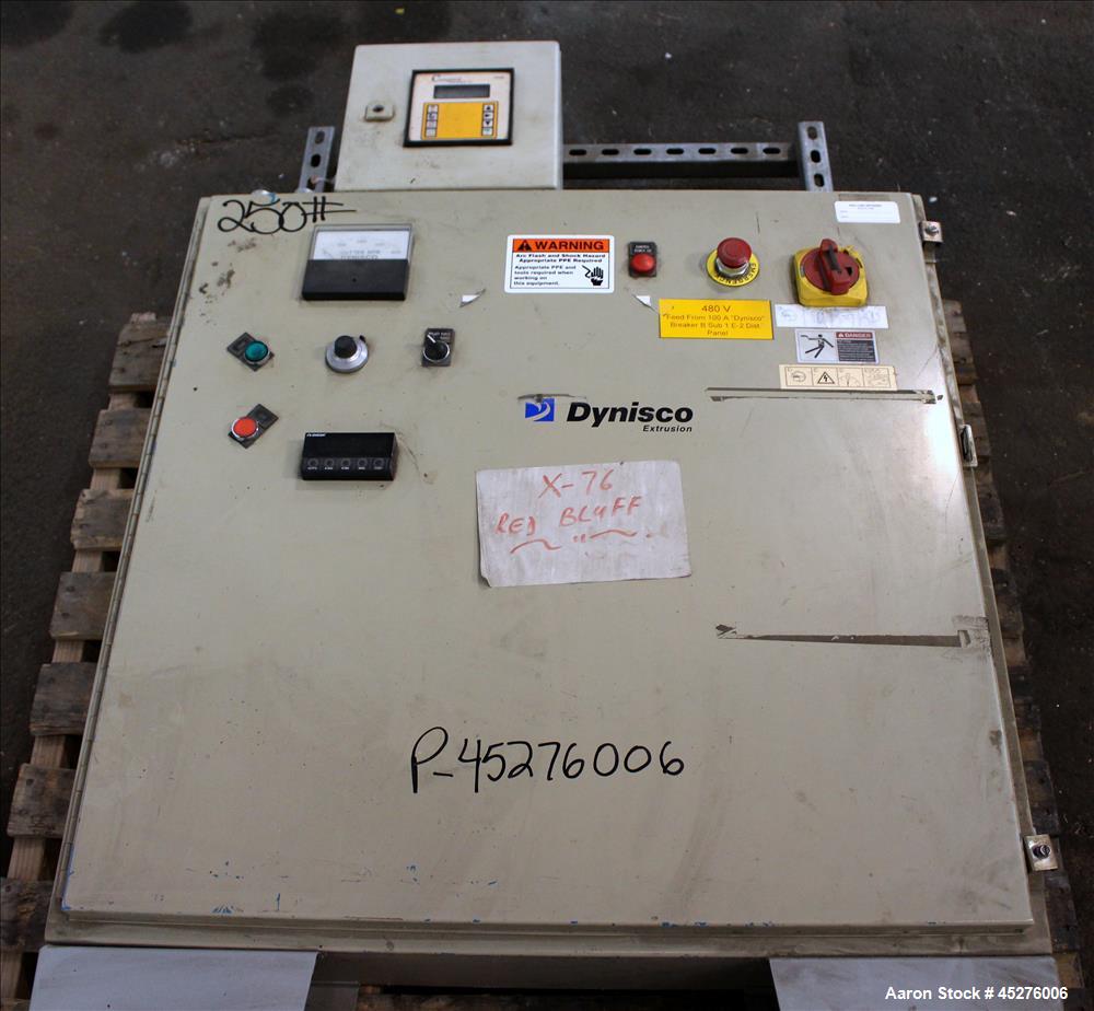 Used Dynisco Underwater Pelletizing System, Model WRP 35S W/TD15.
