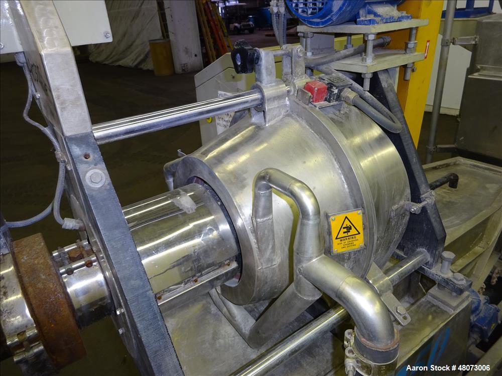 Used Gamma Meccanica Horizontal Water Ring Pelletizer, Model TFD 250