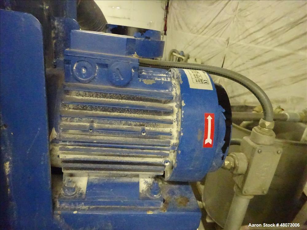 Used Gamma Meccanica Horizontal Water Ring Pelletizer, Model TFD 250