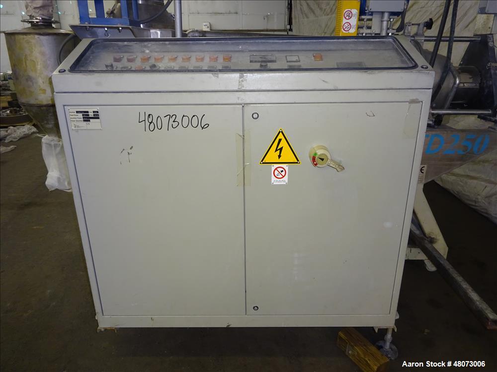 Used Gamma Meccanica Horizontal Water Ring Pelletizer, Model TFD 250