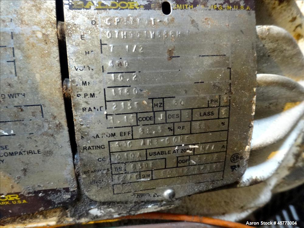 Used Gala Model 7 Underwater Pelletizing System