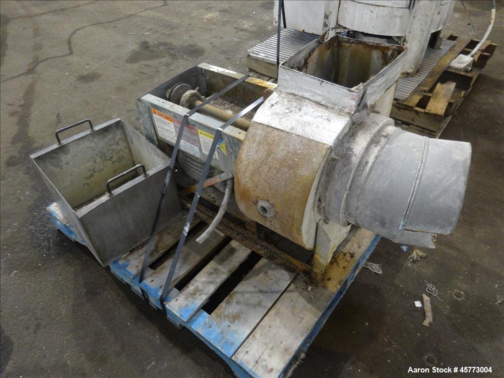 Used Gala Model 7 Underwater Pelletizing System