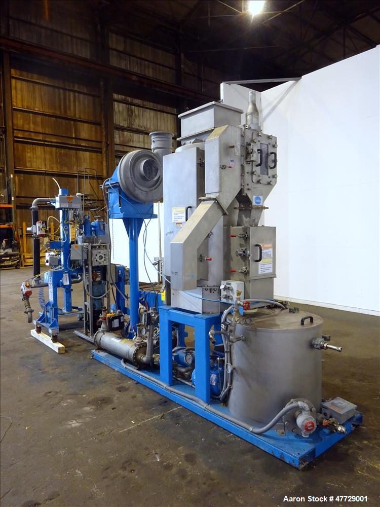 Used Gala Underwater Pelletizing System, Model PA06.