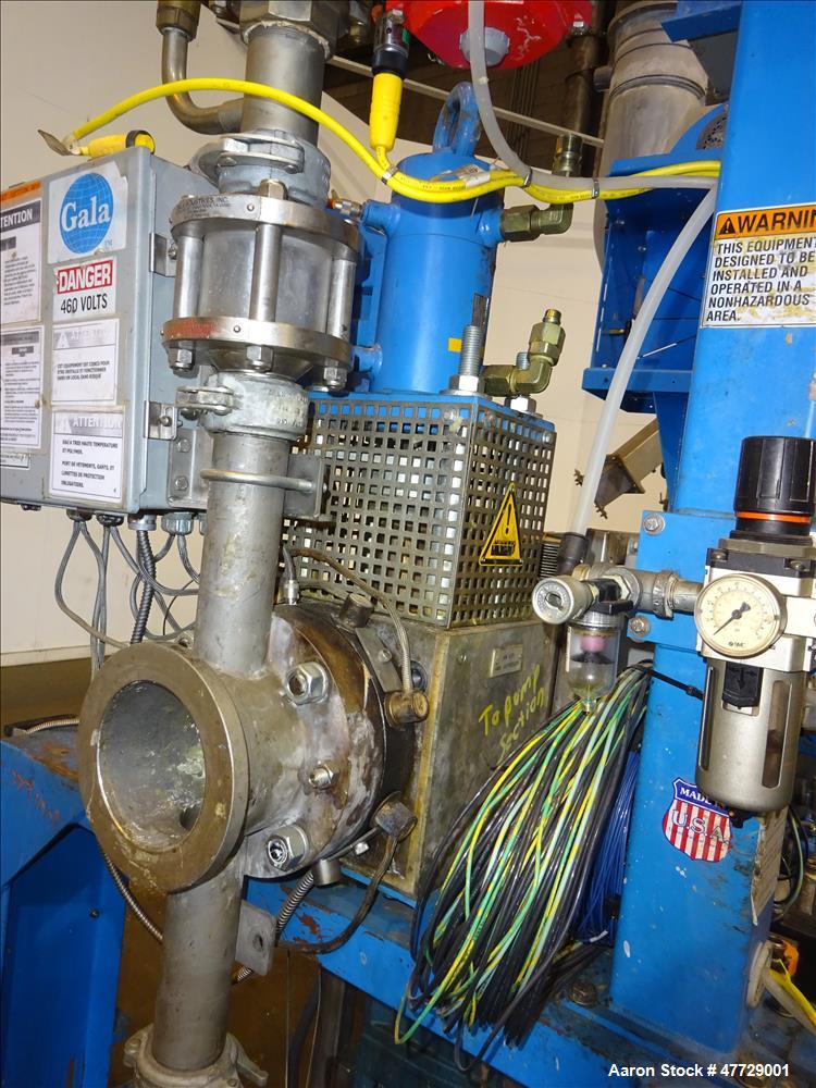 Used Gala Underwater Pelletizing System, Model PA06.