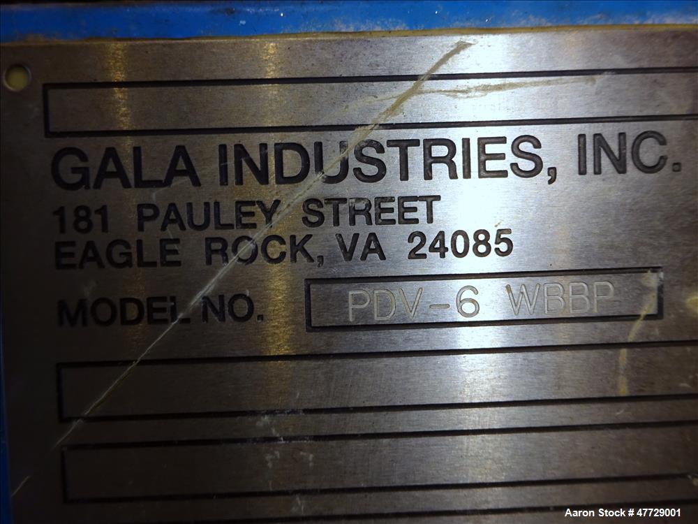 Used Gala Underwater Pelletizing System, Model PA06.