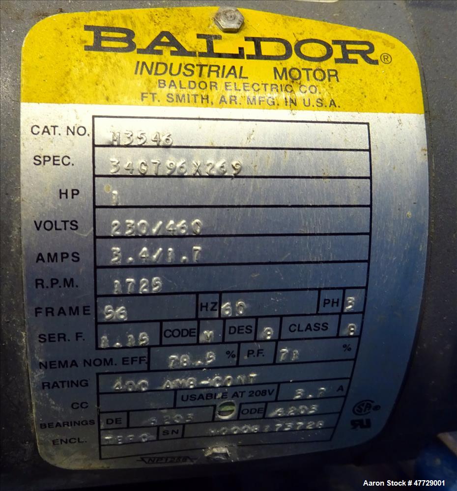 Used Gala Underwater Pelletizing System, Model PA06.