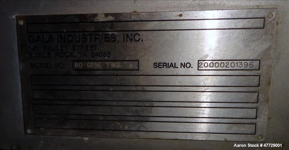 Used Gala Underwater Pelletizing System, Model PA06.