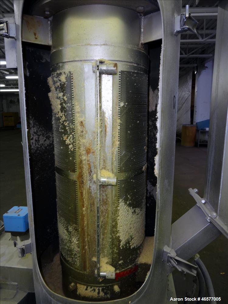 Used Gala Pelletizing System Consisting Of: (1) Gala pelletizer Model 5, driven by a 2hp, 3/60/230-460/3490 rpm motor, serial#902151. (1) Gala spin dryer, model 8.1 BF, approximate 8" diameter x 22.5...