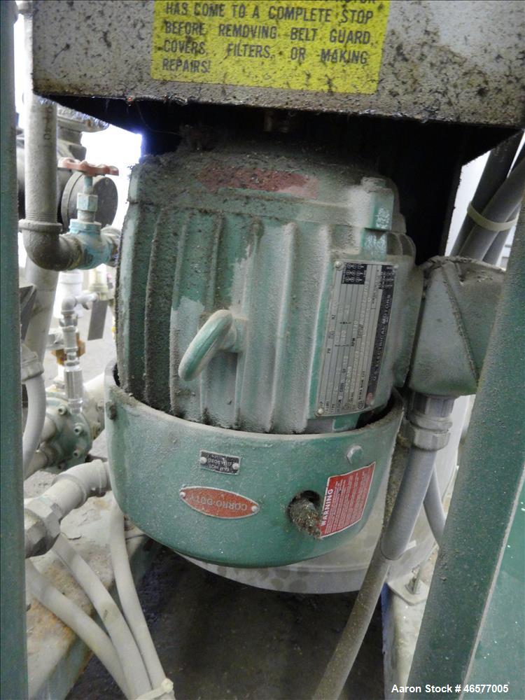 Used Gala Pelletizing System Consisting Of: (1) Gala pelletizer Model 5, driven by a 2hp, 3/60/230-460/3490 rpm motor, serial#902151. (1) Gala spin dryer, model 8.1 BF, approximate 8" diameter x 22.5...