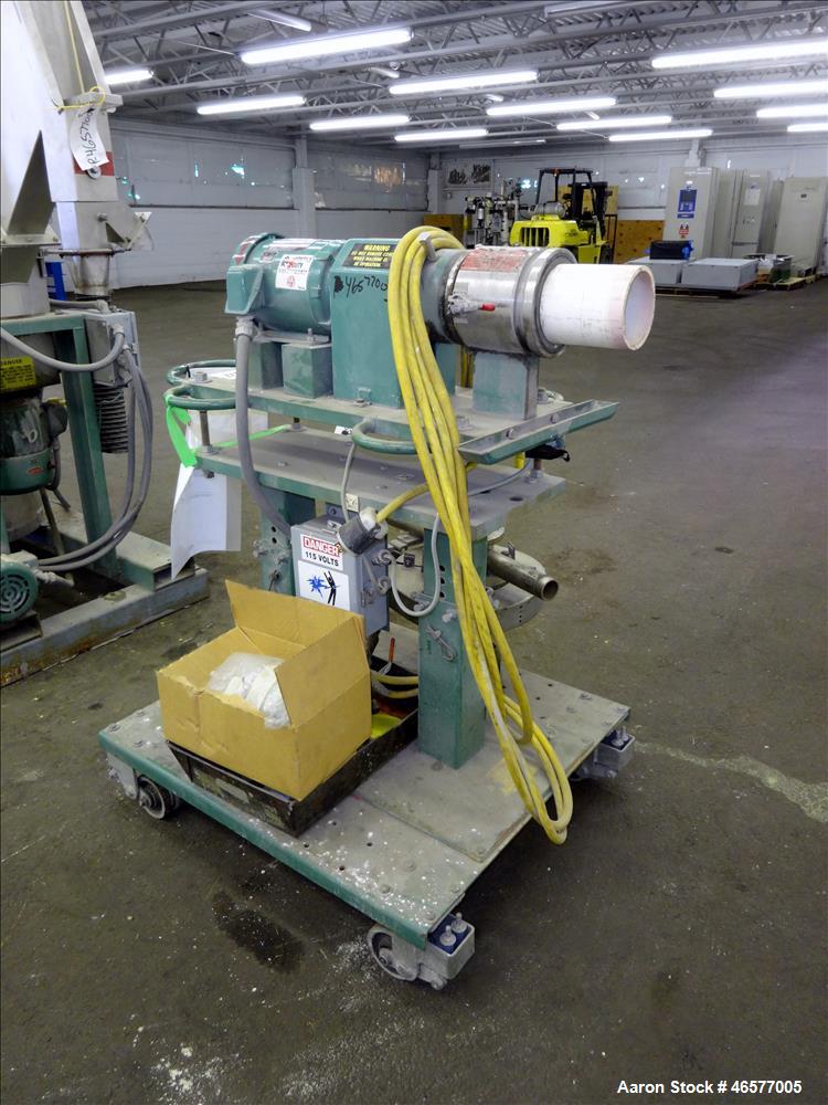 Used- Gala Pelletizing System Consisting Of: (1) Gala pelletizer Model 5, driven by a 2hp, 3/60/230-460/3490 rpm motor, seri...