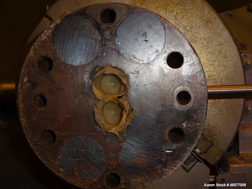 Used Gala Pelletizing System Consisting Of: (1) Gala pelletizer Model 5, driven by a 2hp, 3/60/230-460/3490 rpm motor, serial#902151. (1) Gala spin dryer, model 8.1 BF, approximate 8" diameter x 22.5...