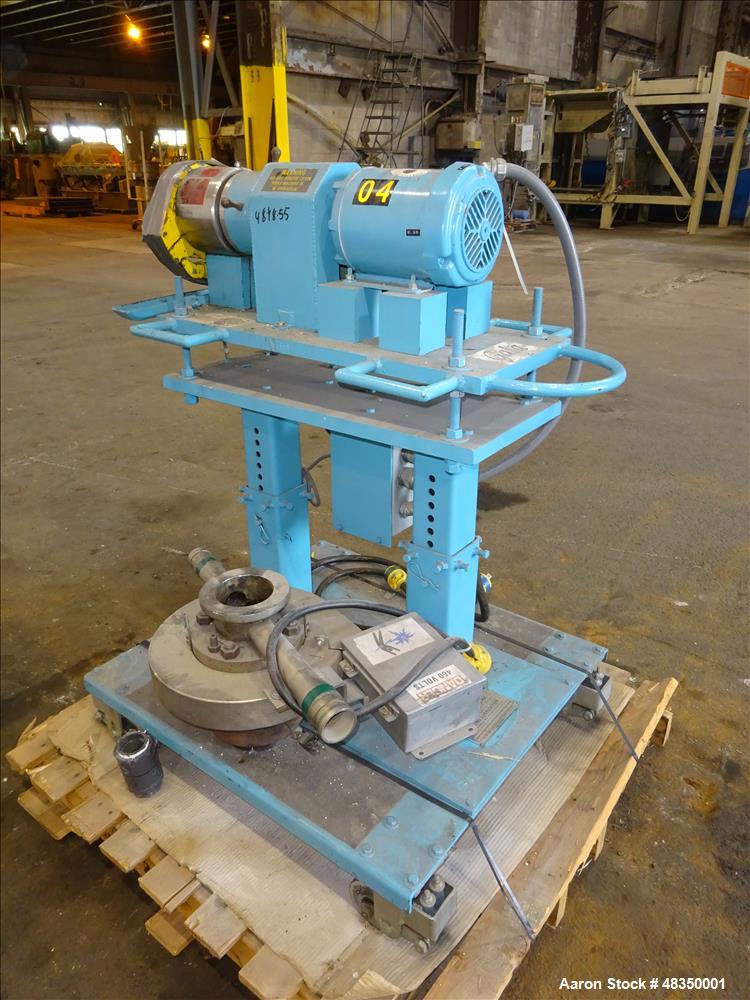 Used- Gala Under Water Pelletizing System