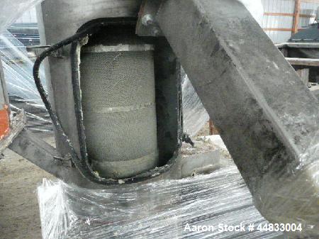 Used Gala #6 Underwater Pelletizing System Consisting Of: (1) Underwater pelletizing head, water tempering system with 40 gallons per minute capability, and a Gala spin dryer. Previously used reclaim...