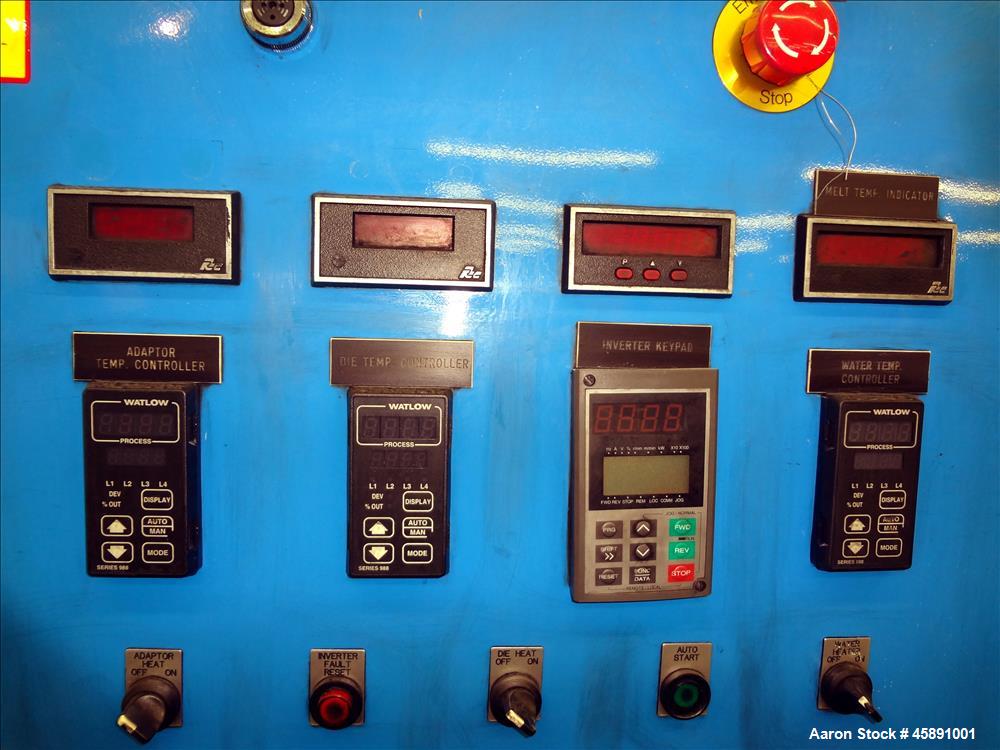 Used Gala Model 6 Underwater Pelletizing System