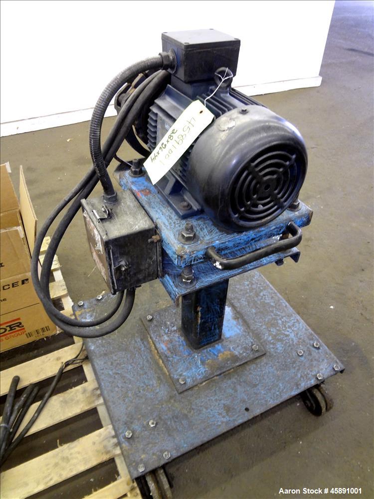 Used Gala Model 6 Underwater Pelletizing System