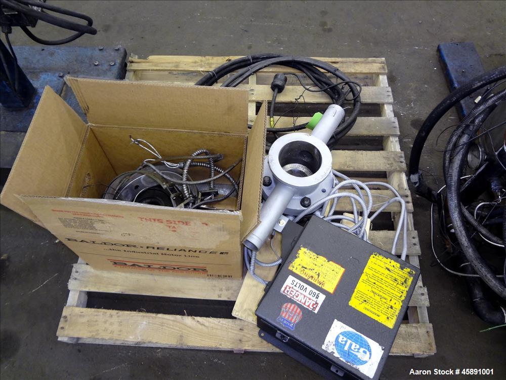 Used Gala Model 6 Underwater Pelletizing System