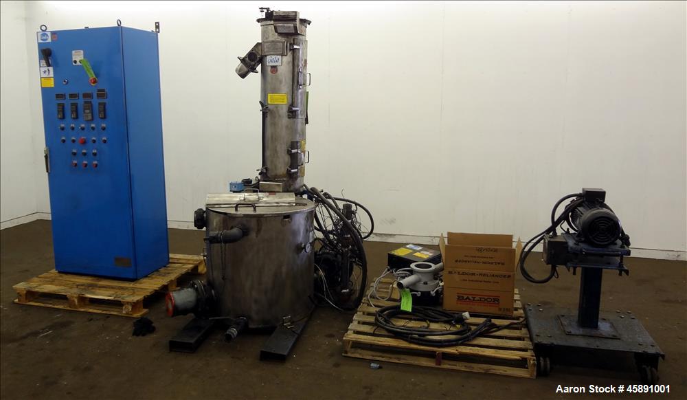 Used Gala Model 6 Underwater Pelletizing System