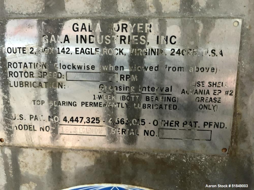 Used Gala Underwater Pelletizing System
