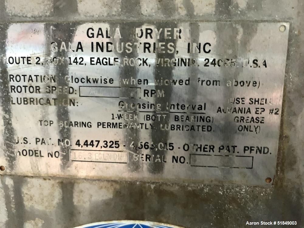 Used- Gala Underwater Pelletizing System