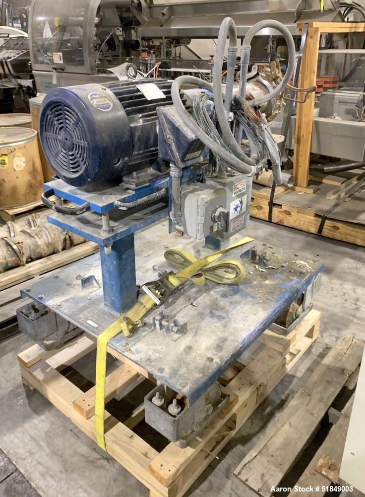 Used Gala Underwater Pelletizing System