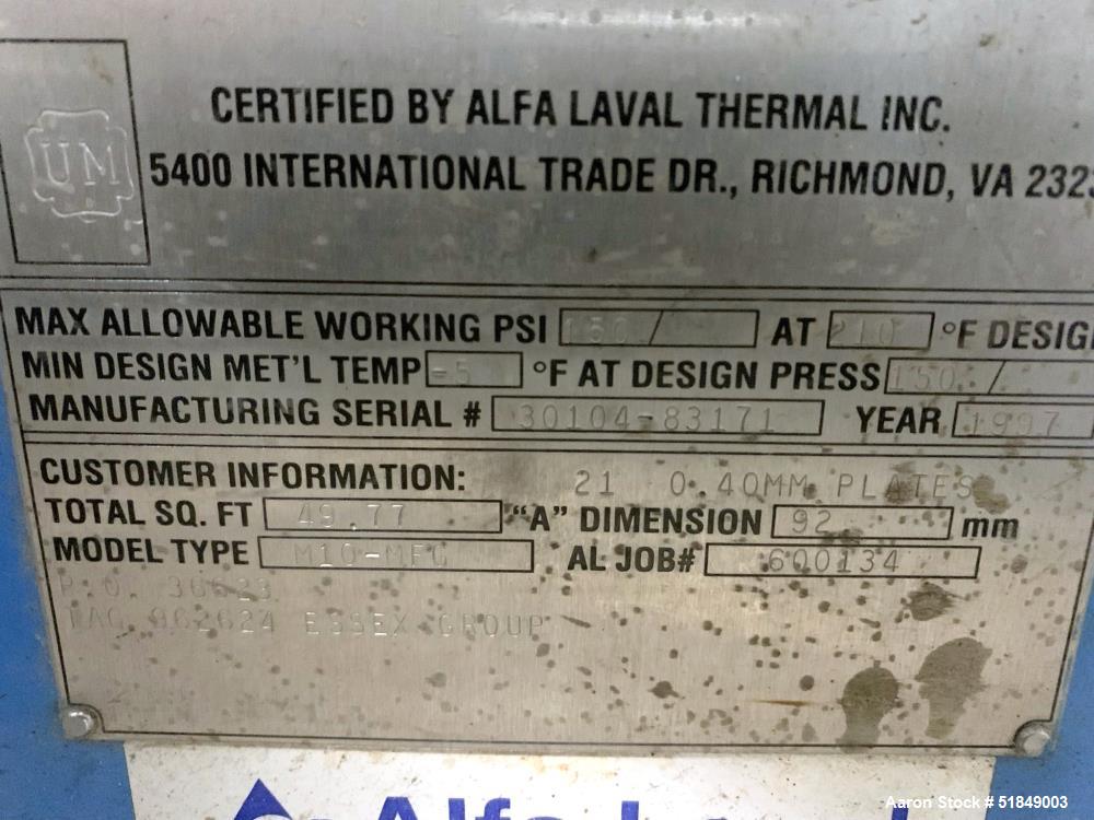 Used Gala Underwater Pelletizing System