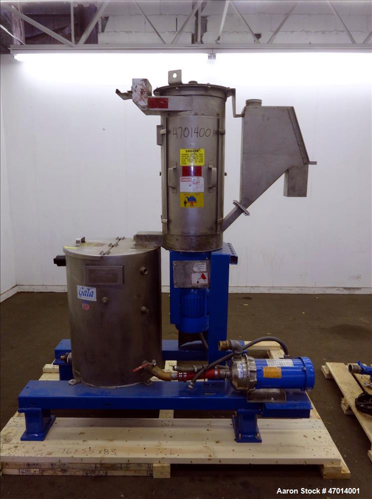 Used Gala Underwater Pelletizing System