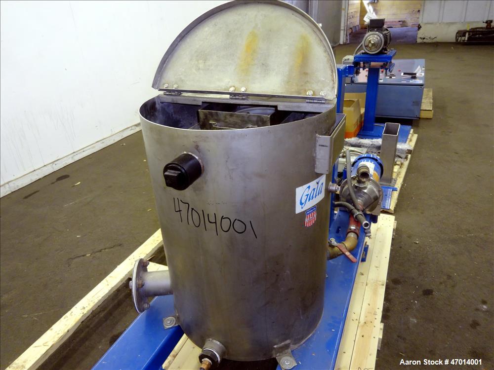 Used Gala Underwater Pelletizing System