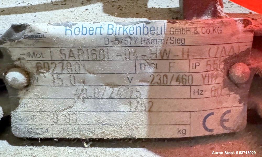 Used Gala MAP 7 Manual Adjustable Pelletizer – 500–6,000 kg/hr, 15kW Motor