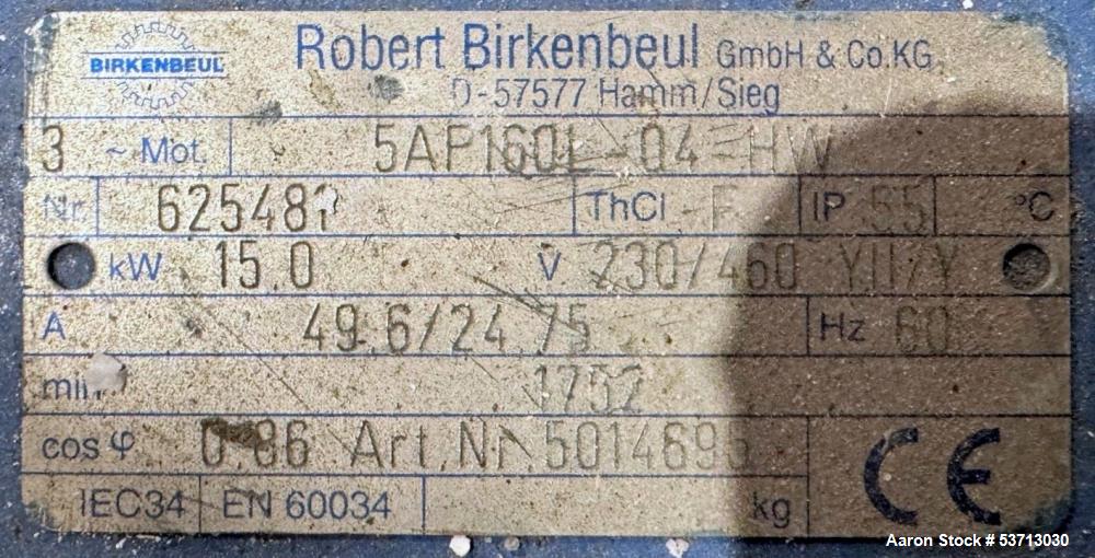 Gala MAP 7 Pelletizer for Sale – Manual Adjustable, 15kW, High Output