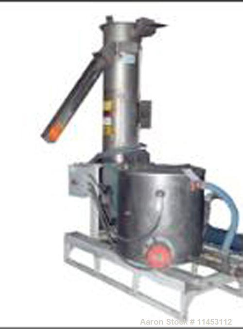 Used Gala Underwater Pelletizer, model MUP 6. With Gala tempered water system, model TWS 80, with centrifugal spin dryer, model 8.2BF, with controls.