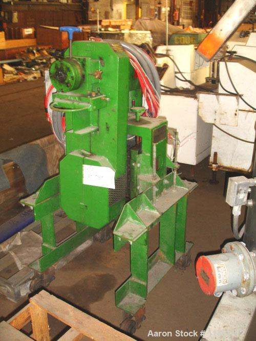 Used Gala Underwater Pelletizer, model MUP 6. With Gala tempered water system, model TWS 80, with centrifugal spin dryer, model 8.2BF, with controls.